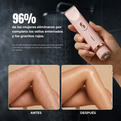 Rasuradora Zeni Dermacare Antifoliculitis (2 en 1)