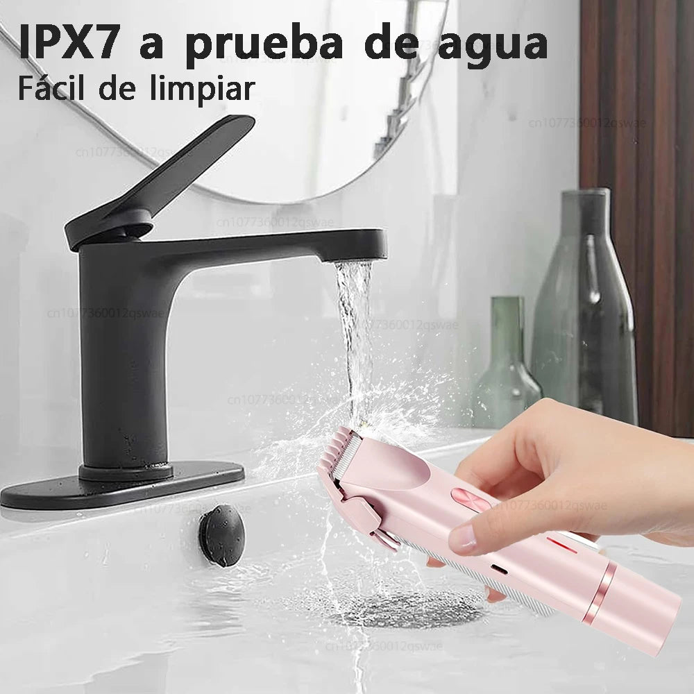 Electric Shaver for Woman Double Head Dual Purpose Female Razor Body Epilator Leg Underarm Bikini Electric Hair Remover Trimmer
