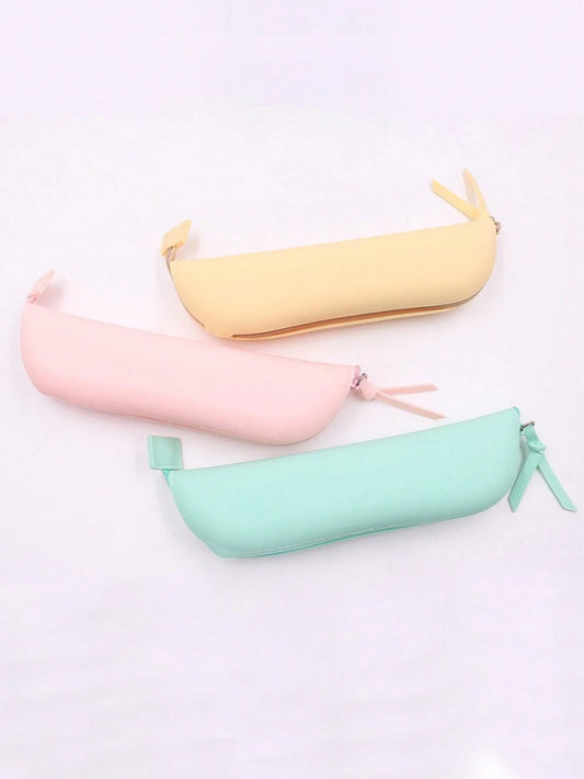 Silicone Makeup Bag, Makeup Accessories, Tools, Cosmetics Storage Bag, Dustproof, Portable