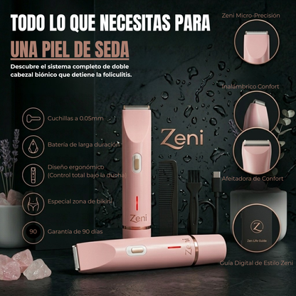 Rasuradora Zeni Dermacare Antifoliculitis (2 en 1)